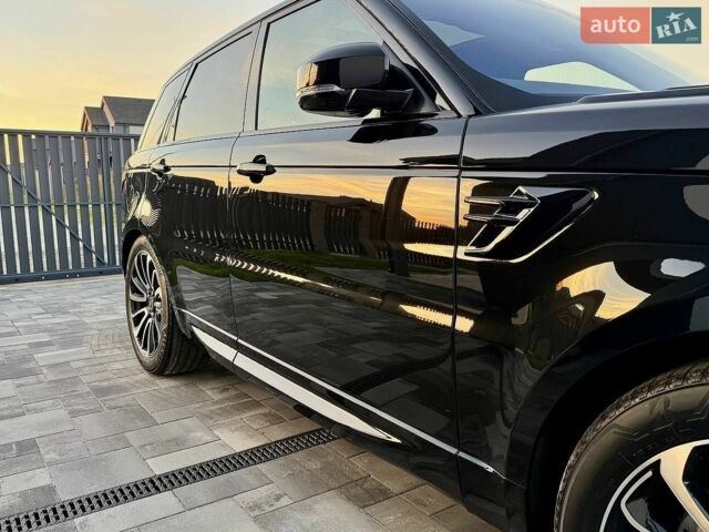 Чорний Ленд Ровер Range Rover Sport, об'ємом двигуна 3 л та пробігом 83 тис. км за 42500 $, фото 13 на Automoto.ua