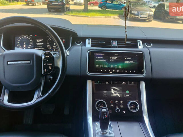 Чорний Ленд Ровер Range Rover Sport, об'ємом двигуна 3 л та пробігом 150 тис. км за 51000 $, фото 15 на Automoto.ua
