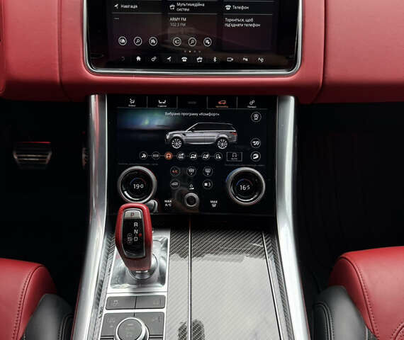 Чорний Ленд Ровер Range Rover Sport, об'ємом двигуна 5 л та пробігом 61 тис. км за 65000 $, фото 58 на Automoto.ua