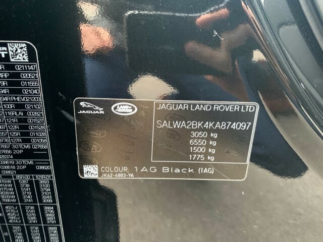 Чорний Ленд Ровер Range Rover Sport, об'ємом двигуна 3 л та пробігом 2 тис. км за 84999 $, фото 31 на Automoto.ua