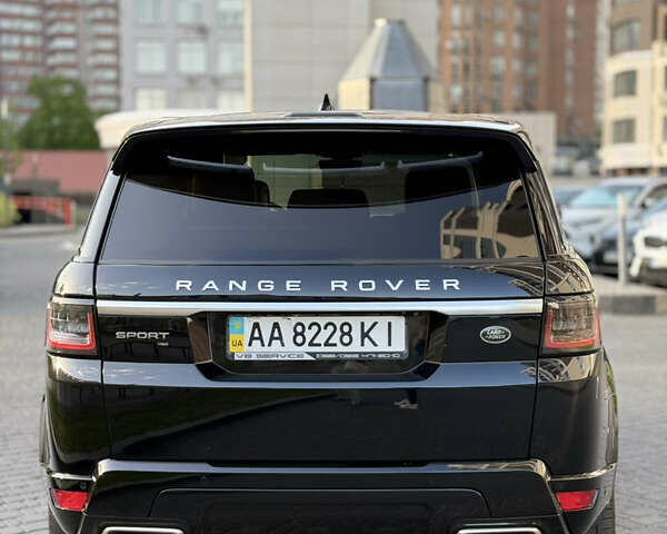 Чорний Ленд Ровер Range Rover Sport, об'ємом двигуна 3 л та пробігом 63 тис. км за 53500 $, фото 9 на Automoto.ua