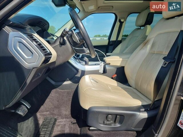 Чорний Ленд Ровер Range Rover Sport, об'ємом двигуна 5 л та пробігом 123 тис. км за 14000 $, фото 6 на Automoto.ua