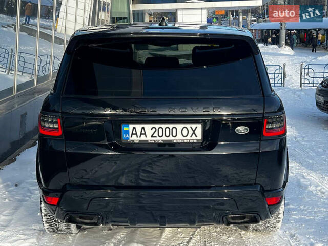 Черный Ленд Ровер Рендж Ровер Спорт, объемом двигателя 3 л и пробегом 112 тыс. км за 41500 $, фото 5 на Automoto.ua