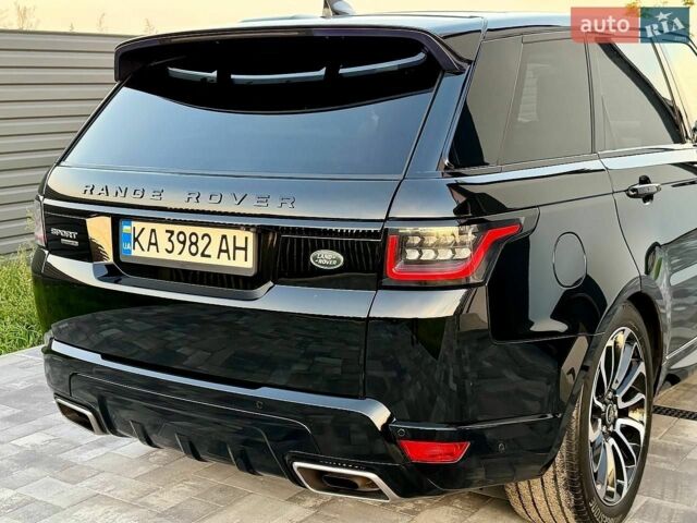 Чорний Ленд Ровер Range Rover Sport, об'ємом двигуна 3 л та пробігом 83 тис. км за 42500 $, фото 8 на Automoto.ua