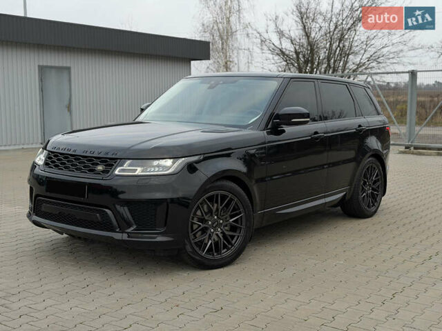 Черный Ленд Ровер Рендж Ровер Спорт, объемом двигателя 2.99 л и пробегом 164 тыс. км за 47000 $, фото 6 на Automoto.ua