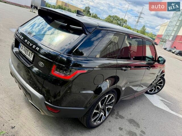Чорний Ленд Ровер Range Rover Sport, об'ємом двигуна 2.99 л та пробігом 101 тис. км за 47100 $, фото 10 на Automoto.ua