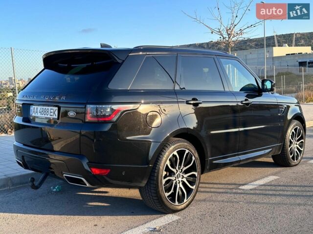 Чорний Ленд Ровер Range Rover Sport, об'ємом двигуна 3 л та пробігом 130 тис. км за 49950 $, фото 2 на Automoto.ua
