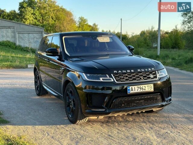 Чорний Ленд Ровер Range Rover Sport, об'ємом двигуна 3 л та пробігом 92 тис. км за 38000 $, фото 4 на Automoto.ua