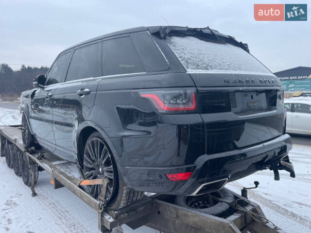 Чорний Ленд Ровер Range Rover Sport, об'ємом двигуна 3 л та пробігом 107 тис. км за 20700 $, фото 3 на Automoto.ua