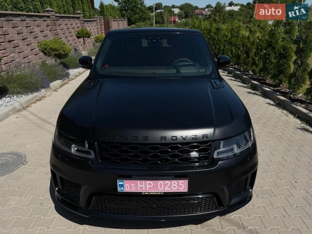 Чорний Ленд Ровер Range Rover Sport, об'ємом двигуна 3 л та пробігом 117 тис. км за 41000 $, фото 2 на Automoto.ua