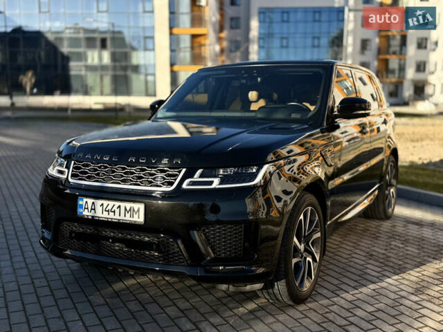 Черный Ленд Ровер Рендж Ровер Спорт, объемом двигателя 2.99 л и пробегом 140 тыс. км за 48000 $, фото 1 на Automoto.ua