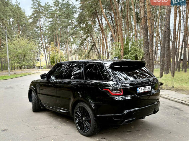 Ленд Ровер Рендж Ровер Спорт 2020 в Черкассах на Automoto.ua Черный Ленд Ровер Рендж Ровер Спорт, объемом двигателя 5 л и пробегом 96 тыс. км за 73000 $, фото 24 на Automoto.ua