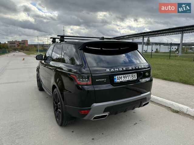 Ленд Ровер Рендж Ровер Спорт 2020 в Коростене на Automoto.ua Черный Ленд Ровер Рендж Ровер Спорт, объемом двигателя 2.99 л и пробегом 99 тыс. км за 60000 $, фото 76 на Automoto.ua