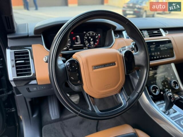Чорний Ленд Ровер Range Rover Sport, об'ємом двигуна 5 л та пробігом 63 тис. км за 73000 $, фото 16 на Automoto.ua