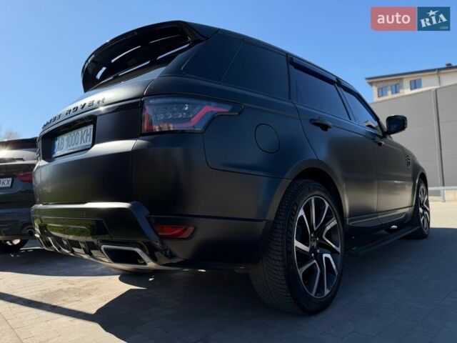 Чорний Ленд Ровер Range Rover Sport, об'ємом двигуна 2.99 л та пробігом 190 тис. км за 49900 $, фото 28 на Automoto.ua