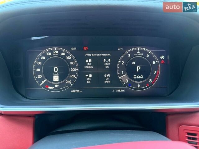 Чорний Ленд Ровер Range Rover Sport, об'ємом двигуна 3 л та пробігом 78 тис. км за 52000 $, фото 45 на Automoto.ua