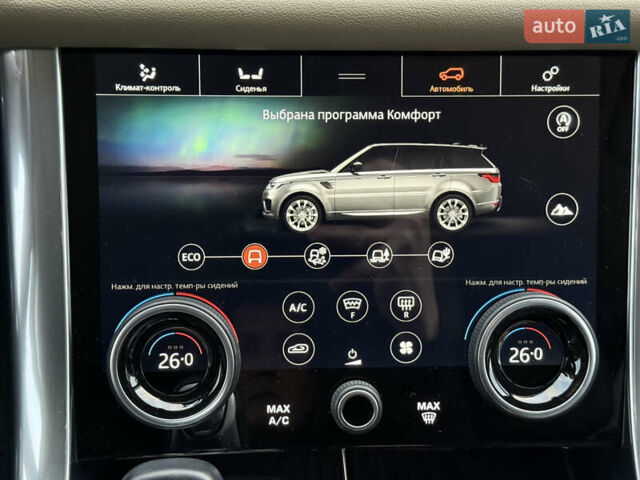 Черный Ленд Ровер Рендж Ровер Спорт, объемом двигателя 3 л и пробегом 102 тыс. км за 49900 $, фото 37 на Automoto.ua