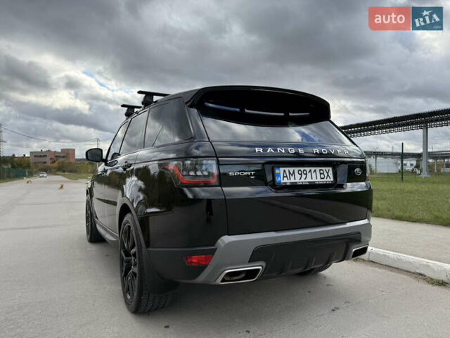 Ленд Ровер Рендж Ровер Спорт 2020 в Коростене на Automoto.ua Черный Ленд Ровер Рендж Ровер Спорт, объемом двигателя 2.99 л и пробегом 99 тыс. км за 60000 $, фото 75 на Automoto.ua