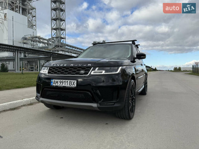Ленд Ровер Рендж Ровер Спорт 2020 в Коростене на Automoto.ua Черный Ленд Ровер Рендж Ровер Спорт, объемом двигателя 2.99 л и пробегом 99 тыс. км за 60000 $, фото 7 на Automoto.ua