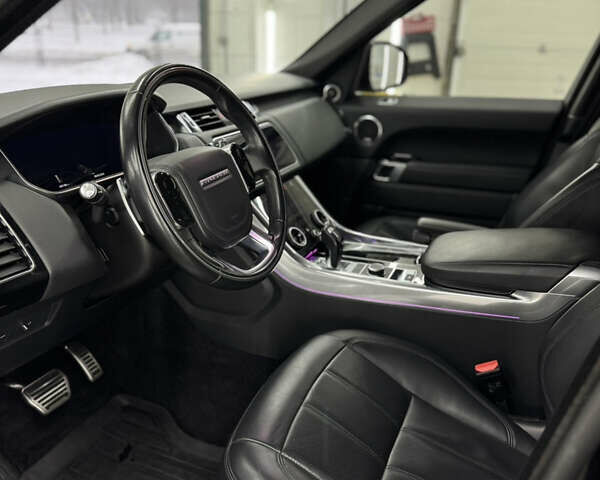 Черный Ленд Ровер Рендж Ровер Спорт, объемом двигателя 3 л и пробегом 65 тыс. км за 54500 $, фото 10 на Automoto.ua