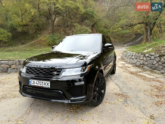 Ленд Ровер Рендж Ровер Спорт 2020 в Черкассах на Automoto.ua Черный Ленд Ровер Рендж Ровер Спорт, объемом двигателя 5 л и пробегом 96 тыс. км за 73000 $, фото 12 на Automoto.ua