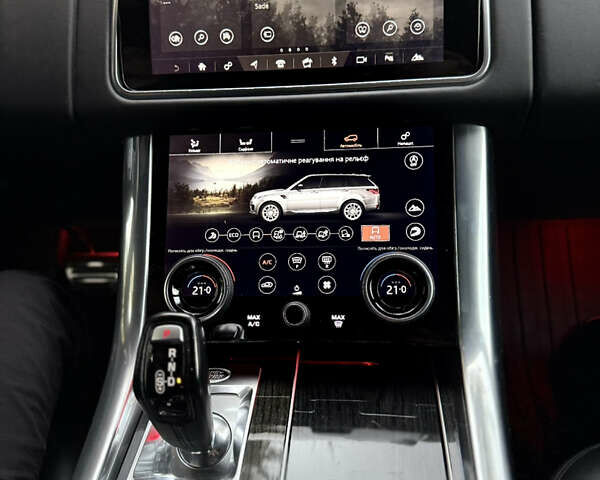 Ленд Ровер Рендж Ровер Спорт 2020 в Черкассах на Automoto.ua Черный Ленд Ровер Рендж Ровер Спорт, объемом двигателя 5 л и пробегом 96 тыс. км за 73000 $, фото 46 на Automoto.ua
