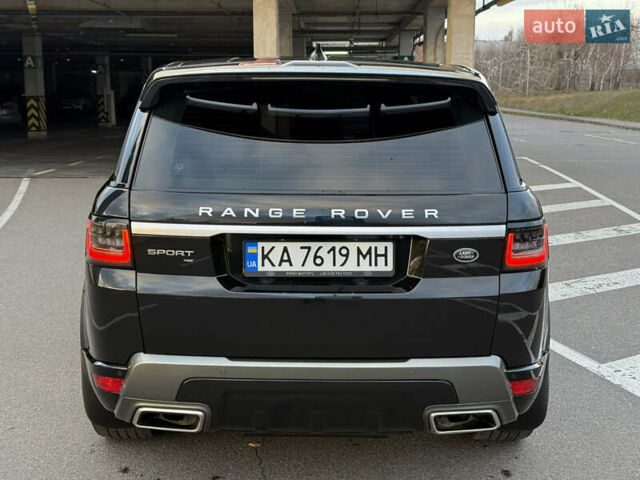 Черный Ленд Ровер Рендж Ровер Спорт, объемом двигателя 3 л и пробегом 102 тыс. км за 49900 $, фото 6 на Automoto.ua
