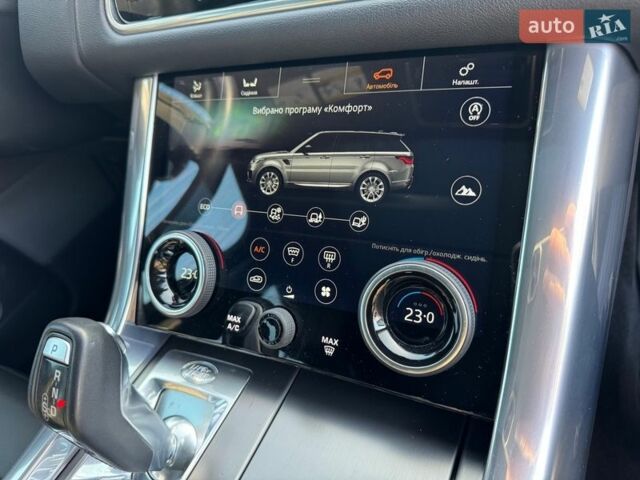 Чорний Ленд Ровер Range Rover Sport, об'ємом двигуна 3 л та пробігом 102 тис. км за 42000 $, фото 30 на Automoto.ua