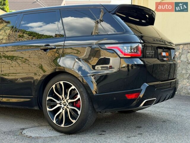Чорний Ленд Ровер Range Rover Sport, об'ємом двигуна 5 л та пробігом 63 тис. км за 73000 $, фото 6 на Automoto.ua