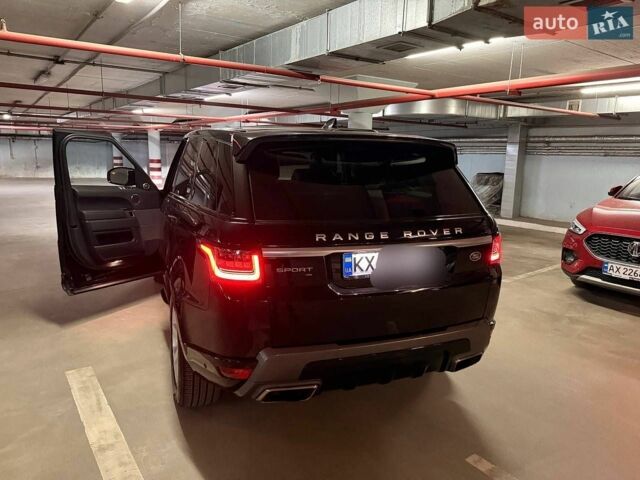 Чорний Ленд Ровер Range Rover Sport, об'ємом двигуна 3 л та пробігом 47 тис. км за 49800 $, фото 10 на Automoto.ua