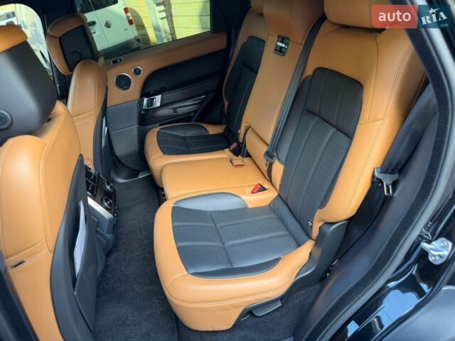 Чорний Ленд Ровер Range Rover Sport, об'ємом двигуна 5 л та пробігом 63 тис. км за 73000 $, фото 30 на Automoto.ua