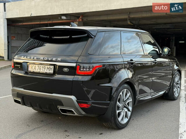 Чорний Ленд Ровер Range Rover Sport, об'ємом двигуна 3 л та пробігом 102 тис. км за 48900 $, фото 7 на Automoto.ua