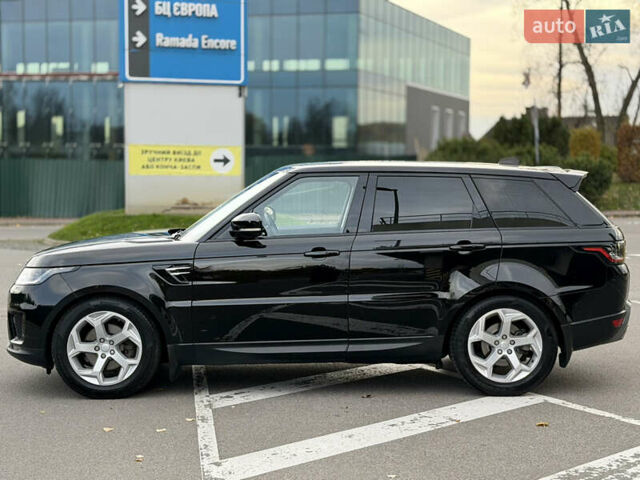 Черный Ленд Ровер Рендж Ровер Спорт, объемом двигателя 2.99 л и пробегом 135 тыс. км за 48900 $, фото 3 на Automoto.ua