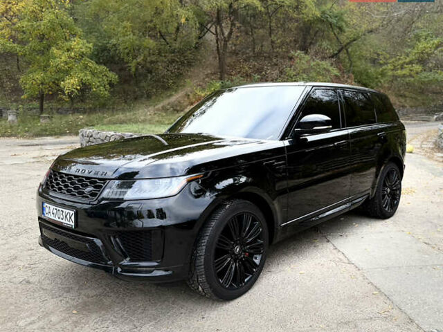 Ленд Ровер Рендж Ровер Спорт 2020 в Черкассах на Automoto.ua Черный Ленд Ровер Рендж Ровер Спорт, объемом двигателя 5 л и пробегом 96 тыс. км за 73000 $, фото 16 на Automoto.ua