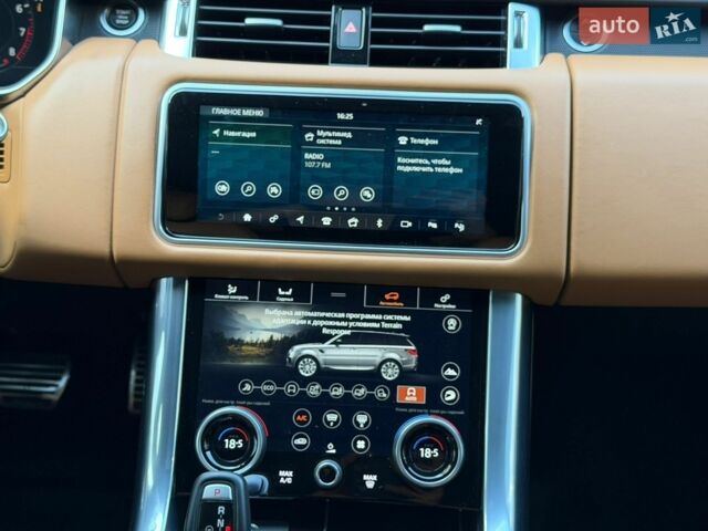 Чорний Ленд Ровер Range Rover Sport, об'ємом двигуна 5 л та пробігом 63 тис. км за 73000 $, фото 23 на Automoto.ua