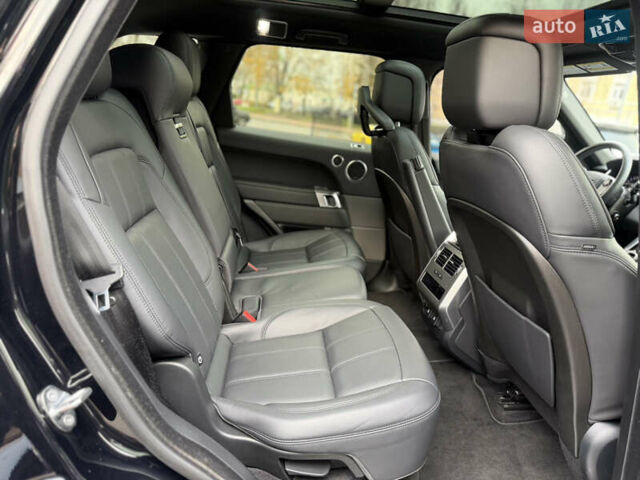 Черный Ленд Ровер Рендж Ровер Спорт, объемом двигателя 3 л и пробегом 81 тыс. км за 50000 $, фото 19 на Automoto.ua