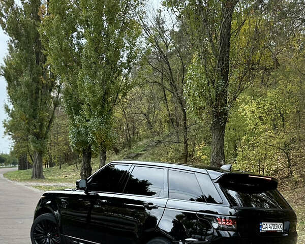Ленд Ровер Рендж Ровер Спорт 2020 в Черкассах на Automoto.ua Черный Ленд Ровер Рендж Ровер Спорт, объемом двигателя 5 л и пробегом 96 тыс. км за 73000 $, фото 7 на Automoto.ua