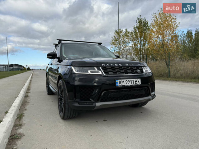 Ленд Ровер Рендж Ровер Спорт 2020 в Коростене на Automoto.ua Черный Ленд Ровер Рендж Ровер Спорт, объемом двигателя 2.99 л и пробегом 99 тыс. км за 60000 $, фото 1 на Automoto.ua