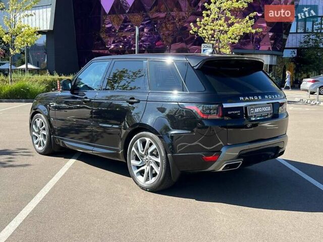 Чорний Ленд Ровер Range Rover Sport, об'ємом двигуна 3 л та пробігом 99 тис. км за 51490 $, фото 4 на Automoto.ua