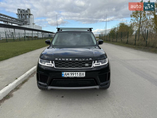 Ленд Ровер Рендж Ровер Спорт 2020 в Коростене на Automoto.ua Черный Ленд Ровер Рендж Ровер Спорт, объемом двигателя 2.99 л и пробегом 99 тыс. км за 60000 $, фото 3 на Automoto.ua