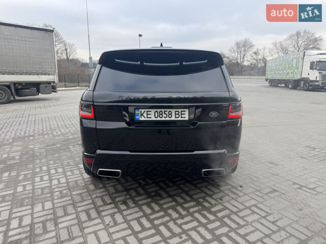 Чорний Ленд Ровер Range Rover Sport, об'ємом двигуна 3 л та пробігом 80 тис. км за 49000 $, фото 2 на Automoto.ua