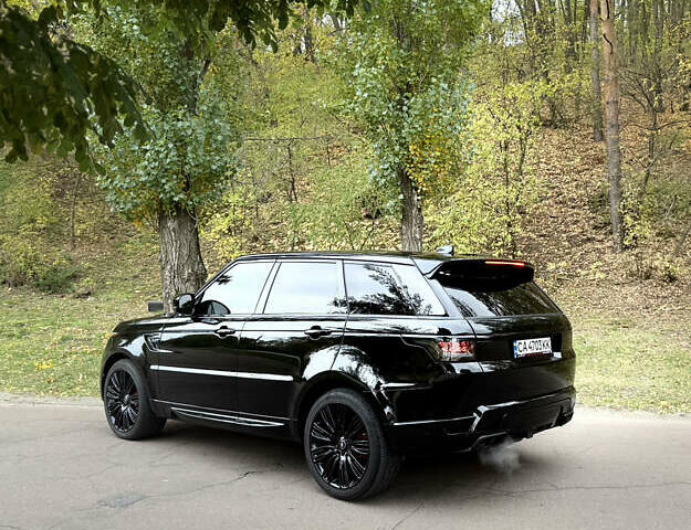 Ленд Ровер Рендж Ровер Спорт 2020 в Черкассах на Automoto.ua Черный Ленд Ровер Рендж Ровер Спорт, объемом двигателя 5 л и пробегом 96 тыс. км за 73000 $, фото 5 на Automoto.ua
