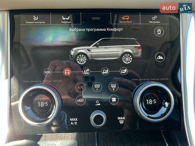 Чорний Ленд Ровер Range Rover Sport, об'ємом двигуна 3 л та пробігом 99 тис. км за 51490 $, фото 19 на Automoto.ua