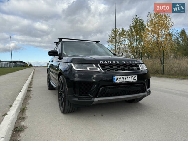 Ленд Ровер Рендж Ровер Спорт 2020 в Коростене на Automoto.ua Черный Ленд Ровер Рендж Ровер Спорт, объемом двигателя 2.99 л и пробегом 99 тыс. км за 60000 $, фото 2 на Automoto.ua