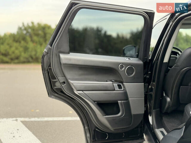 Черный Ленд Ровер Рендж Ровер Спорт, объемом двигателя 2.99 л и пробегом 135 тыс. км за 48900 $, фото 18 на Automoto.ua