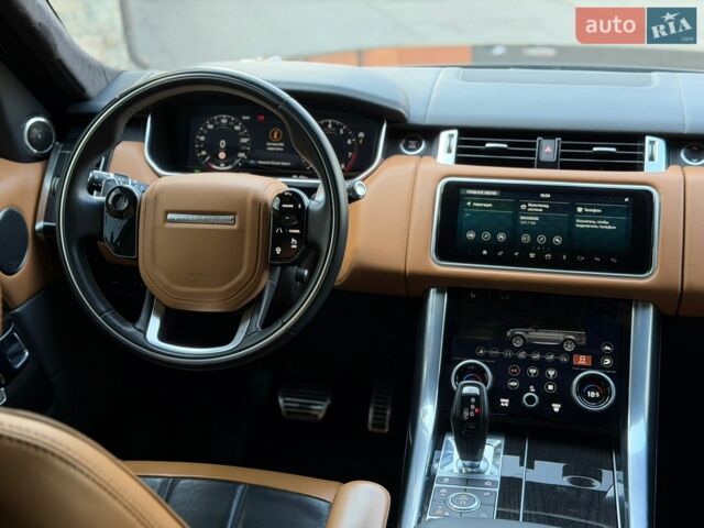 Чорний Ленд Ровер Range Rover Sport, об'ємом двигуна 5 л та пробігом 63 тис. км за 73000 $, фото 20 на Automoto.ua