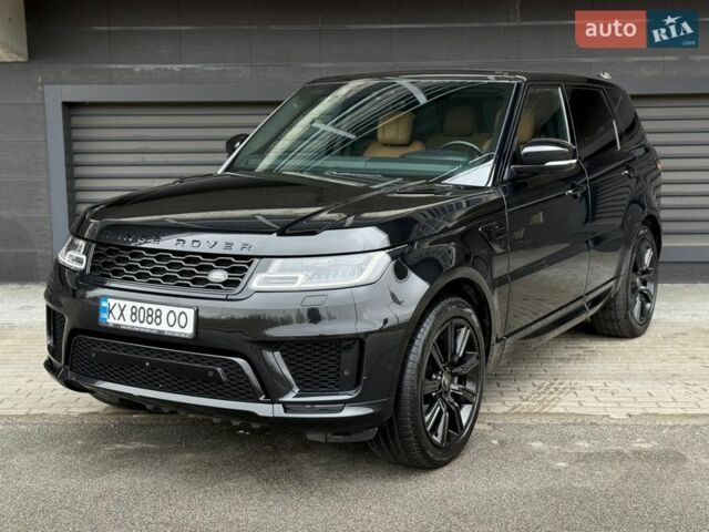 Черный Ленд Ровер Рендж Ровер Спорт, объемом двигателя 3 л и пробегом 149 тыс. км за 52500 $, фото 2 на Automoto.ua