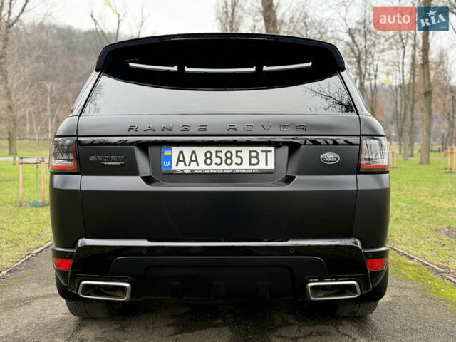 Чорний Ленд Ровер Range Rover Sport, об'ємом двигуна 3 л та пробігом 78 тис. км за 75000 $, фото 4 на Automoto.ua