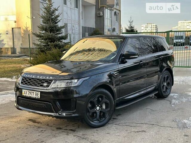 Чорний Ленд Ровер Range Rover Sport, об'ємом двигуна 3 л та пробігом 49 тис. км за 74700 $, фото 6 на Automoto.ua