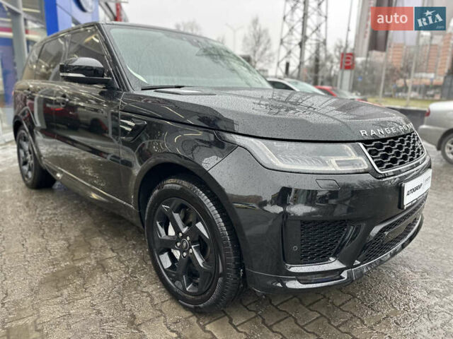 Черный Ленд Ровер Рендж Ровер Спорт, объемом двигателя 3 л и пробегом 90 тыс. км за 56500 $, фото 7 на Automoto.ua